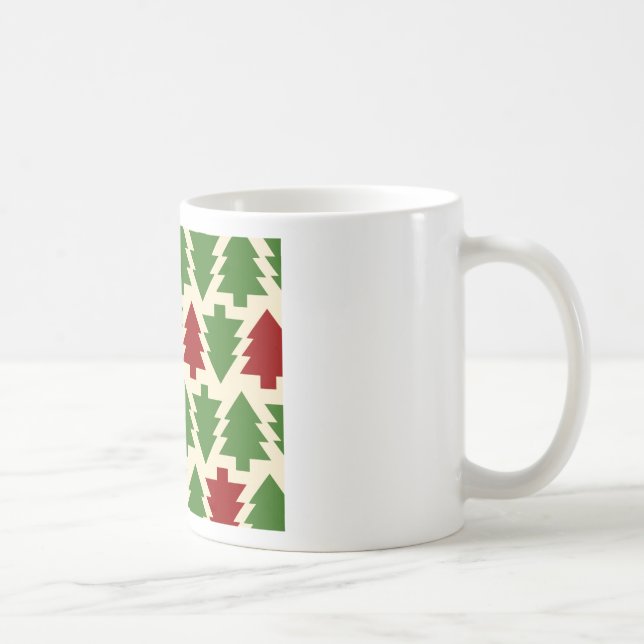 Mug Sapins de Noël Motif de Fêtes (Droite)