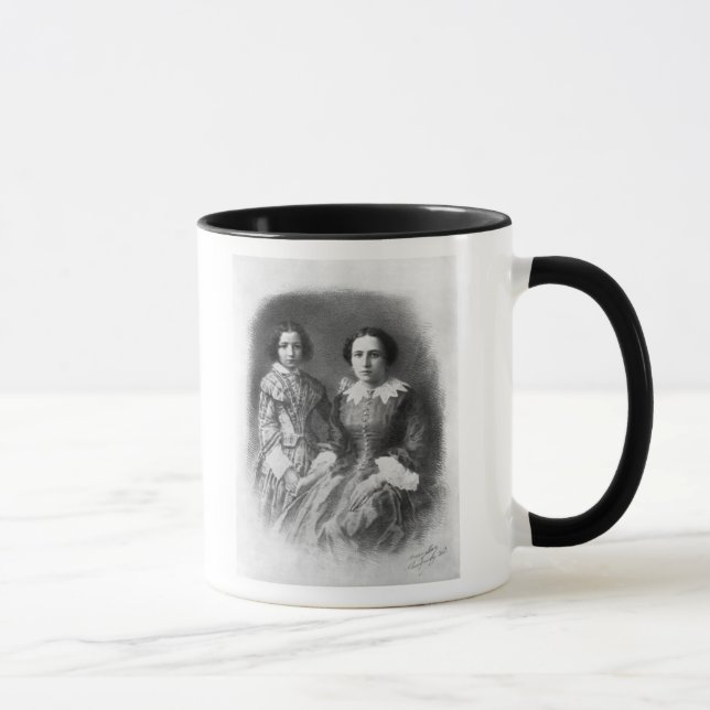 Mug Sarah Bernhardt et sa mère ? (Droite)
