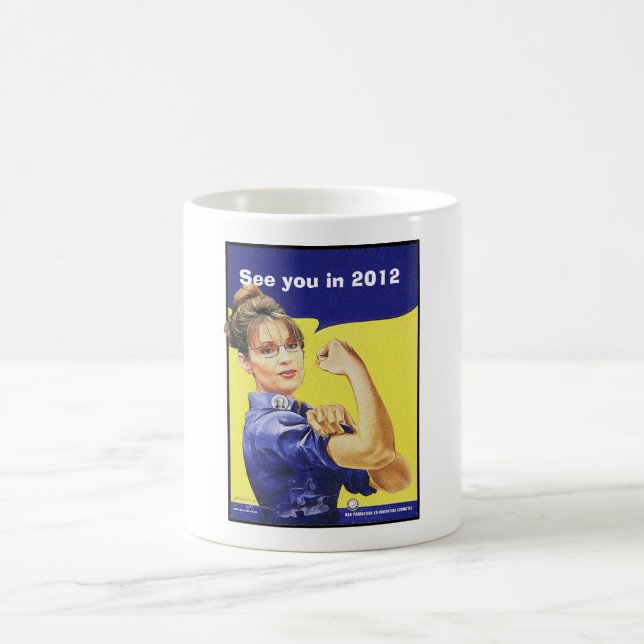 Mug Sarah Palin - voyez-vous en 2012 (Centre)