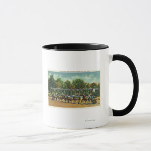 Mug Saratoga Race Track - Vue de la ligne de départ