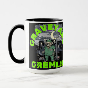 Mug Sarcasm Graveyard Gremlin - Neon Zombie Médicale