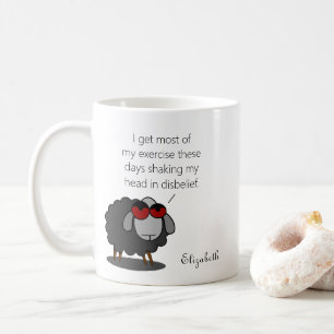 Mug Sarcasme personnalisé Drôle incrédulité Humour ave