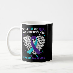 Mug Sarcelle Violet pour quelqu'un que je manque de se