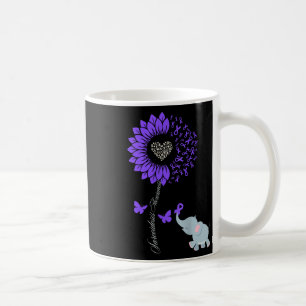 Mug Sarcoïdose Sensibilisation Tournesol éléphant Papi