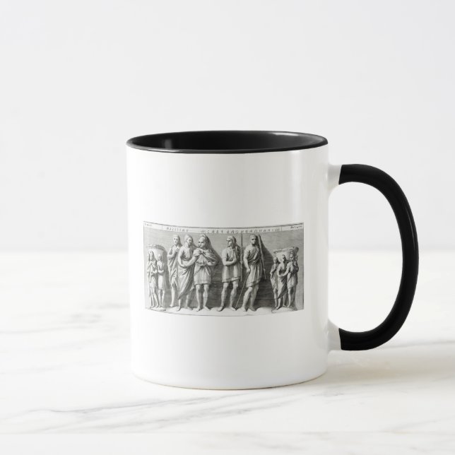 Mug Sarcophage d'Etruscan (Droite)
