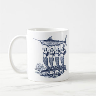 Mug Sardine en boîte vintage Sirène Poisson