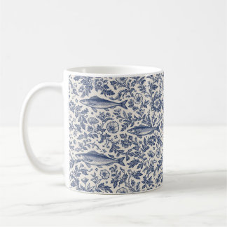 Mug Sardine Méditerranéenne Chinoiserie