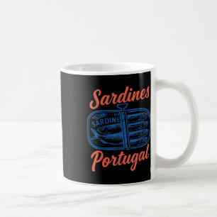 Mug Sardines Poisson Dessiné Retro Graphique Pour Homm