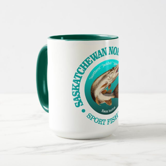 Mug Saskatchewan Pike Fishing (Devant gauche)