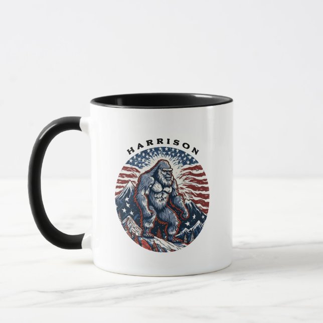 Mug Sasquatch Patriotique (Gauche)