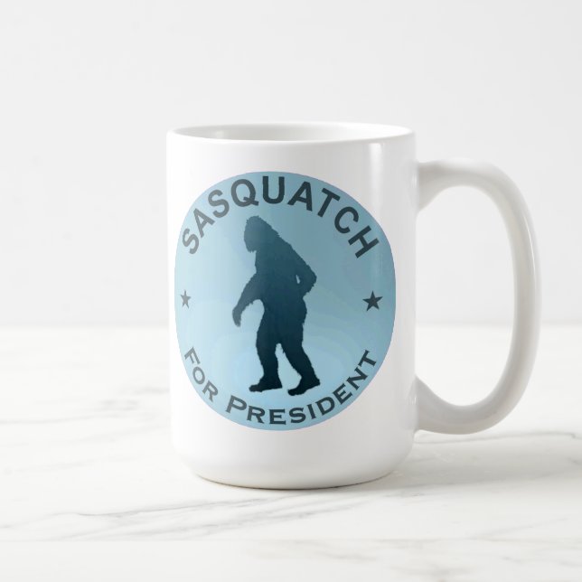 Mug Sasquatch pour président (Droite)
