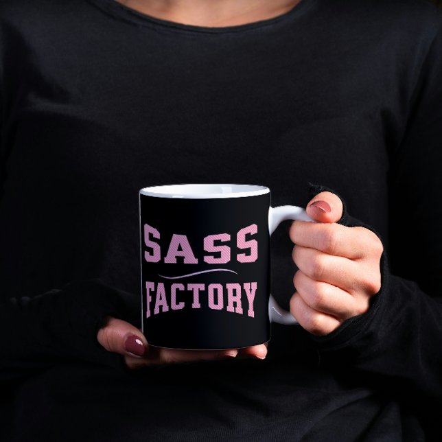 Mug Sass Factory - Drôle (Créateur téléchargé)