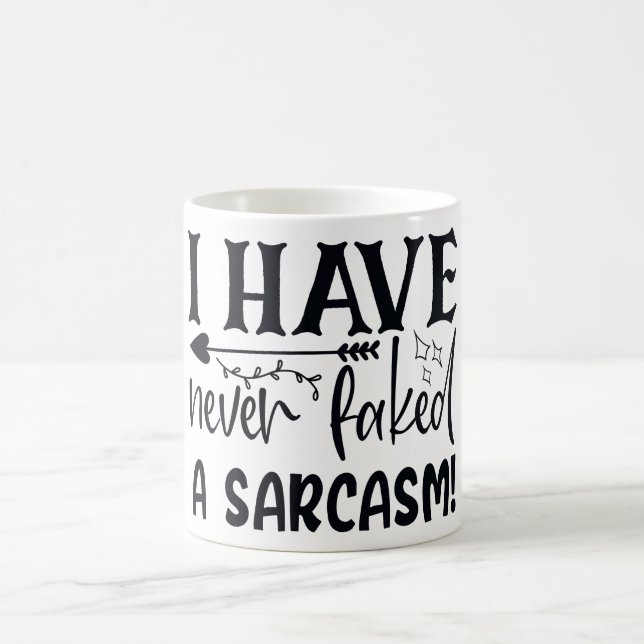 Mug Sassy, Une Citation Sarcastique Drôle De Sarcasme (Centre)