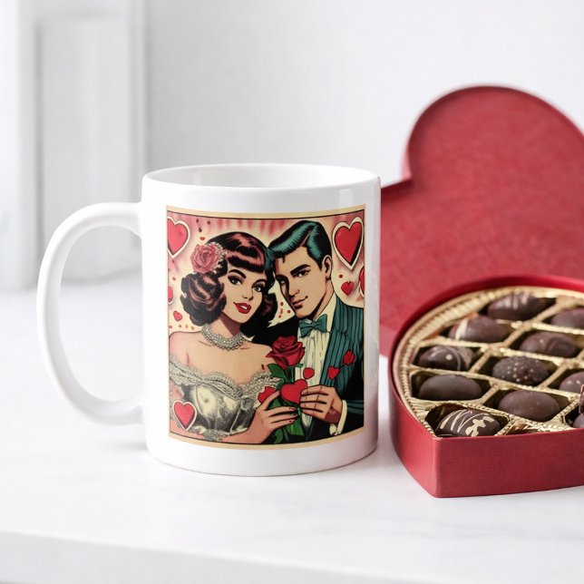 Mug Sassy Vintage Valentine (Créateur téléchargé)