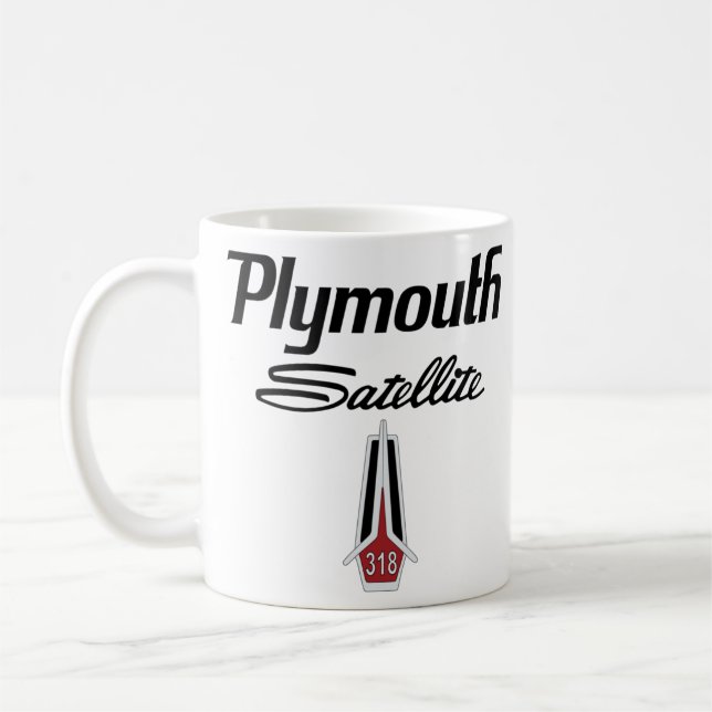 Mug Satellite Plymouth 318 (Gauche)