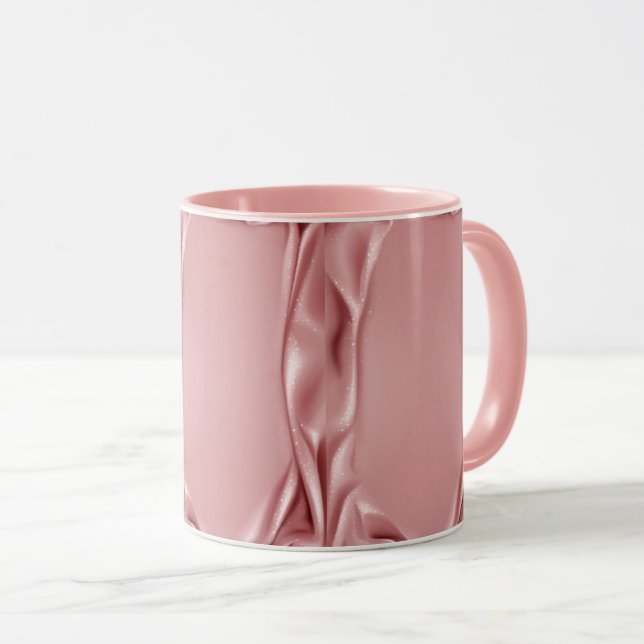 Mug Satin rose (Devant droit)