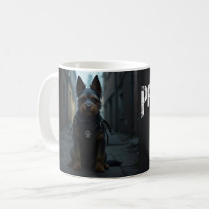 Mug Satirique La Parodie Pawnisher Vigilante Terrier