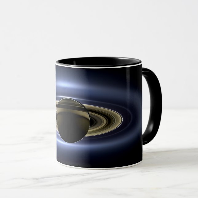 Mug Saturne Éclipse le Soleil de Cassini Orbiter (Devant droit)