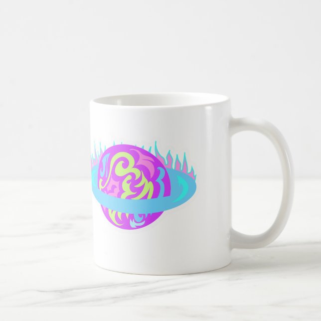 Mug Saturne enflammée ! (Droite)