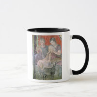 Satyre et nymphe