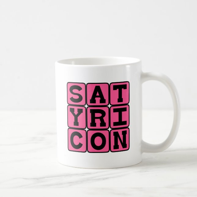 Mug Satyricon, Fiction latine (Droite)