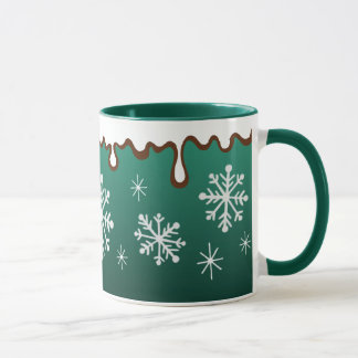 Mug Sauce neige verte de vacances Musique