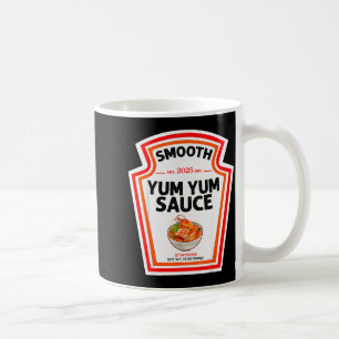 Mug Sauce Yum Yum Lisse Condiment Costume Correspondan