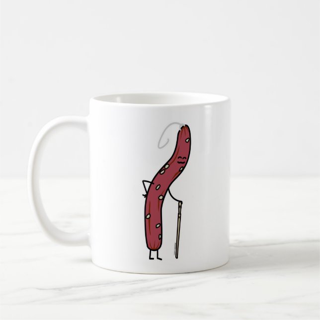 Mug Saucisse sèche chinoise gras vieilli Cantonese Lap (Gauche)
