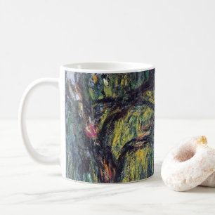 Mug Saule pleureur par Claude Monet, Beaux-arts vintag