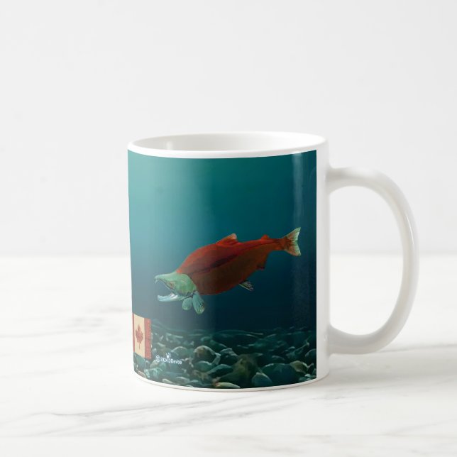 Mug Saumon Sockeye (Droite)