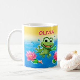 Mug Saut du cadeau en céramique fait sur commande de