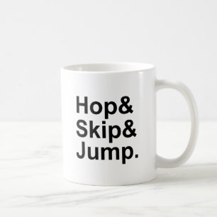 Mug Sauter à cloche-pied   Activité d'expression idiom