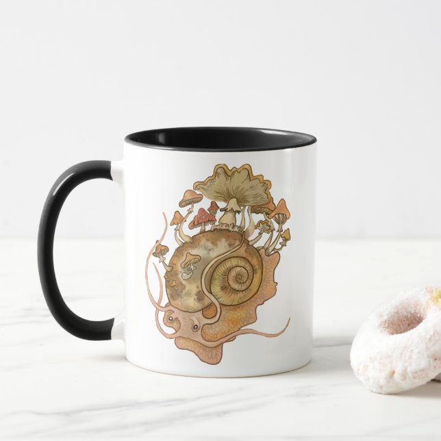 Mug Sauter la boue escargots (Avec donut)