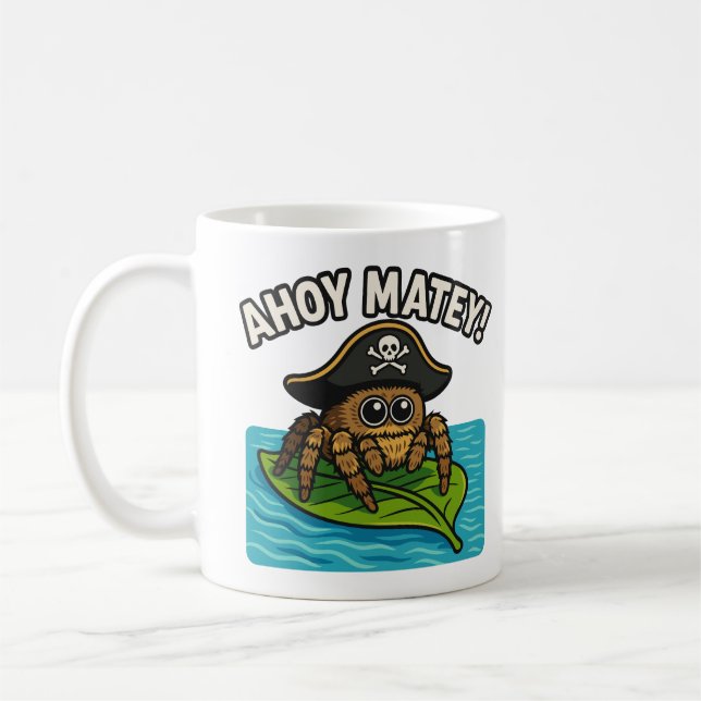 Mug Sauter Pirate Spider Aventure Capitaine Webbeard (Gauche)