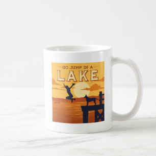 Mug Sauter Sur Un Lac