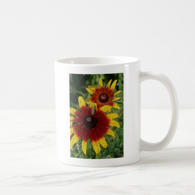 Mug Sauterelle et fleurs (Droite)