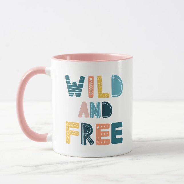 Mug Sauvage et libre (Gauche)