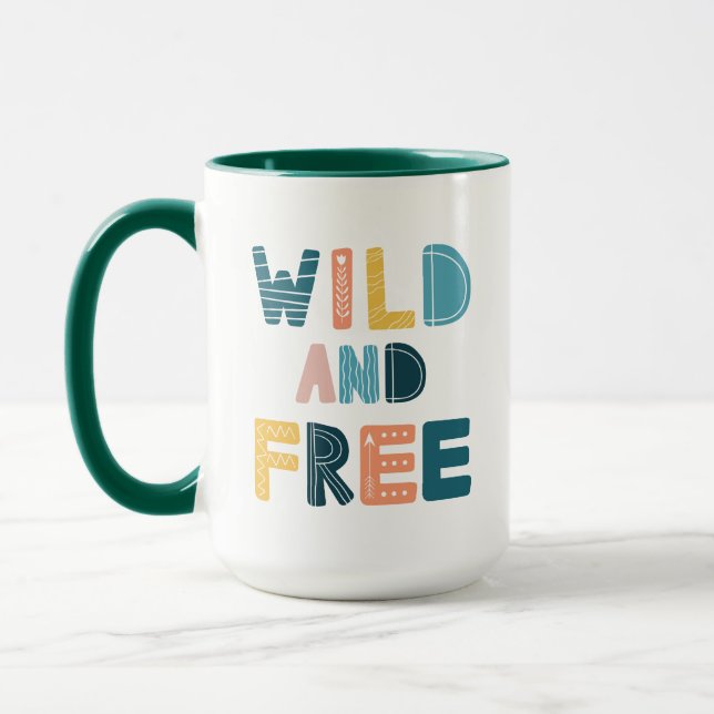 Mug Sauvage et libre (Gauche)