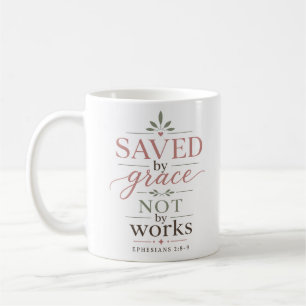 Mug Sauvé par la Grâce et non par les Œuvres Minimalis