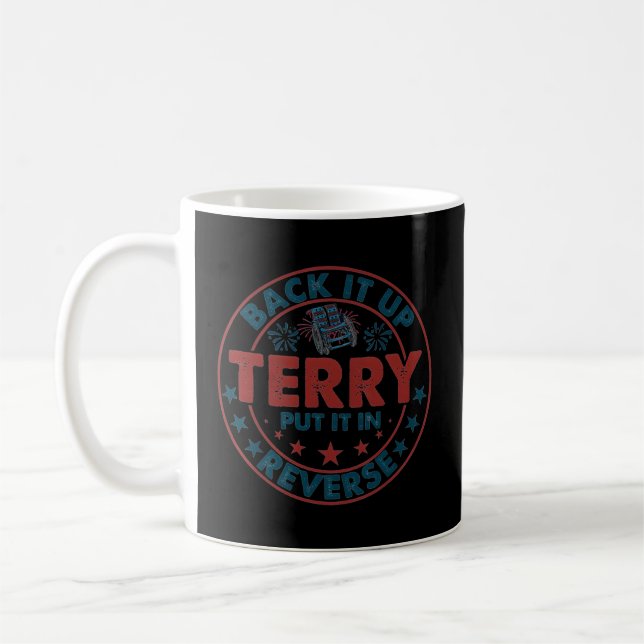 Mug Sauvegarder Terry Placez-Le Dans Le Feu Inverse (Gauche)