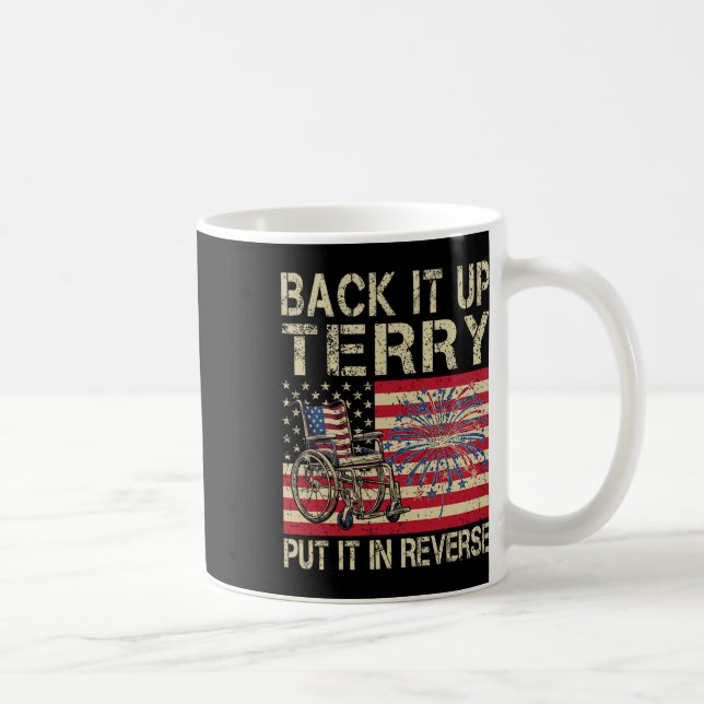 Mug Sauvegarder Terry Placez-Le Dans Le Feu Inverse Us (Droite)