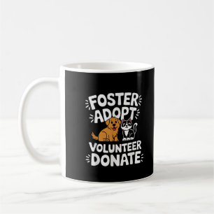 Mug Sauver Adopter Parrainer Donner Bénévole Chien et