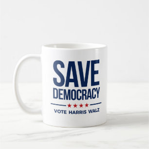 Mug SAUVER LA DÉMOCRATIE - Vote Harris Walz