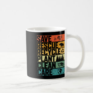 Mug Sauver les abeilles Secourir les animaux Plantes A