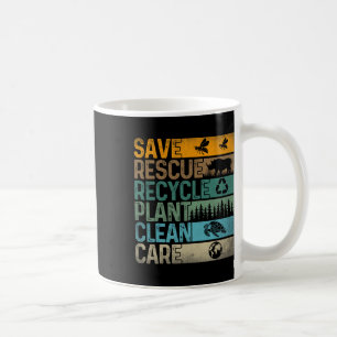 Mug Sauver les abeilles Secourir les animaux Recycler