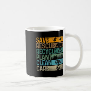 Mug Sauver les abeilles Secourir les animaux Recycler 