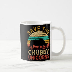 Mug Sauver Les Licornes Grassouillettes Vintage Drôle 