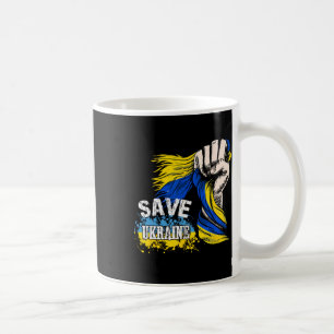 Mug Sauver l'Ukraine Nous sommes avec l'Ukraine Souten