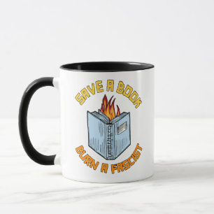Mug Sauver un livre, brûler un fasciste