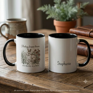 Mug Sauvetage de lapins botaniques terreux doux